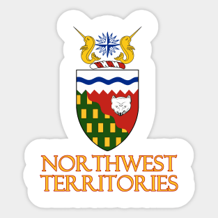 Northwest Territories, Canada - Coat of Arms Design Sticker